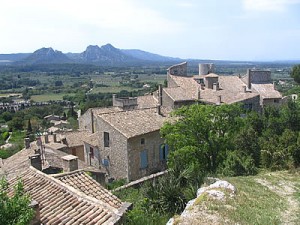 Le village d'Eygalières - Photo DR